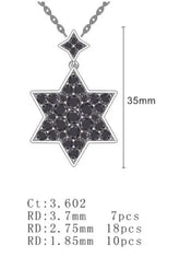 Sterling Silver Semi Mount Pendant Setting Round RD 3.7mm - Syzjewelry